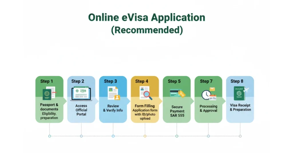 Online evisa application