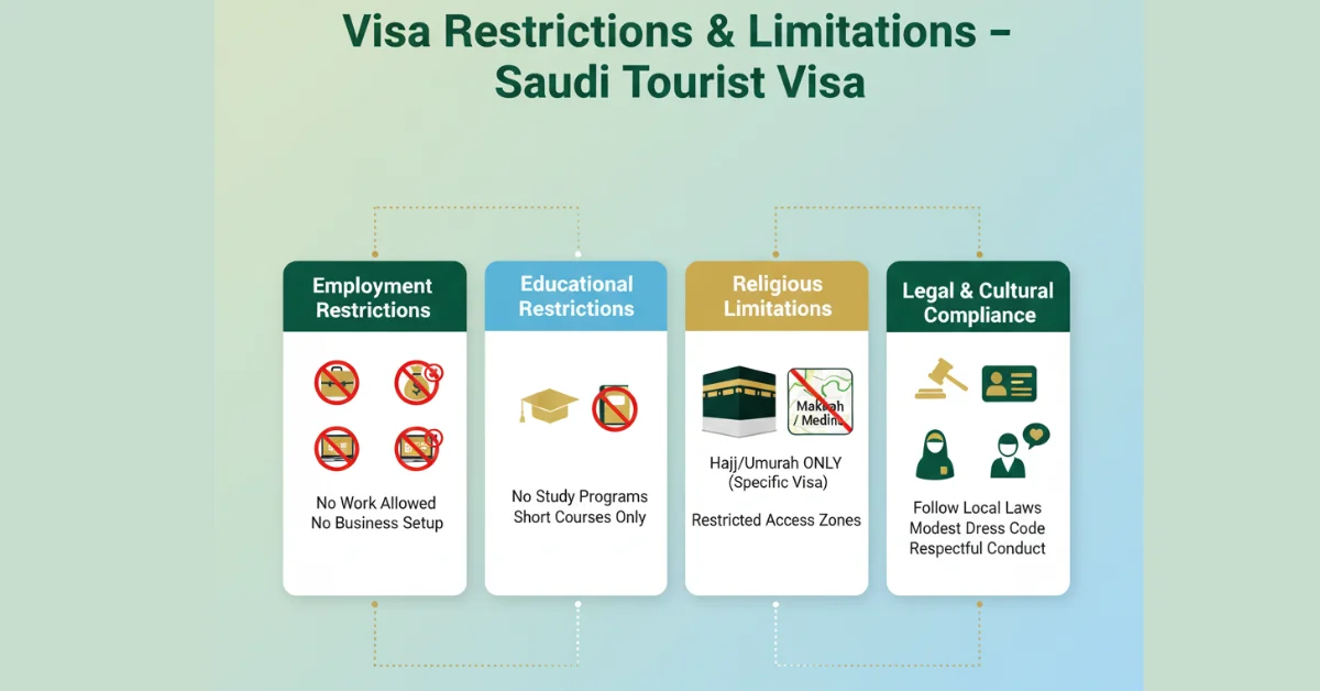 Saudi visa restrictions